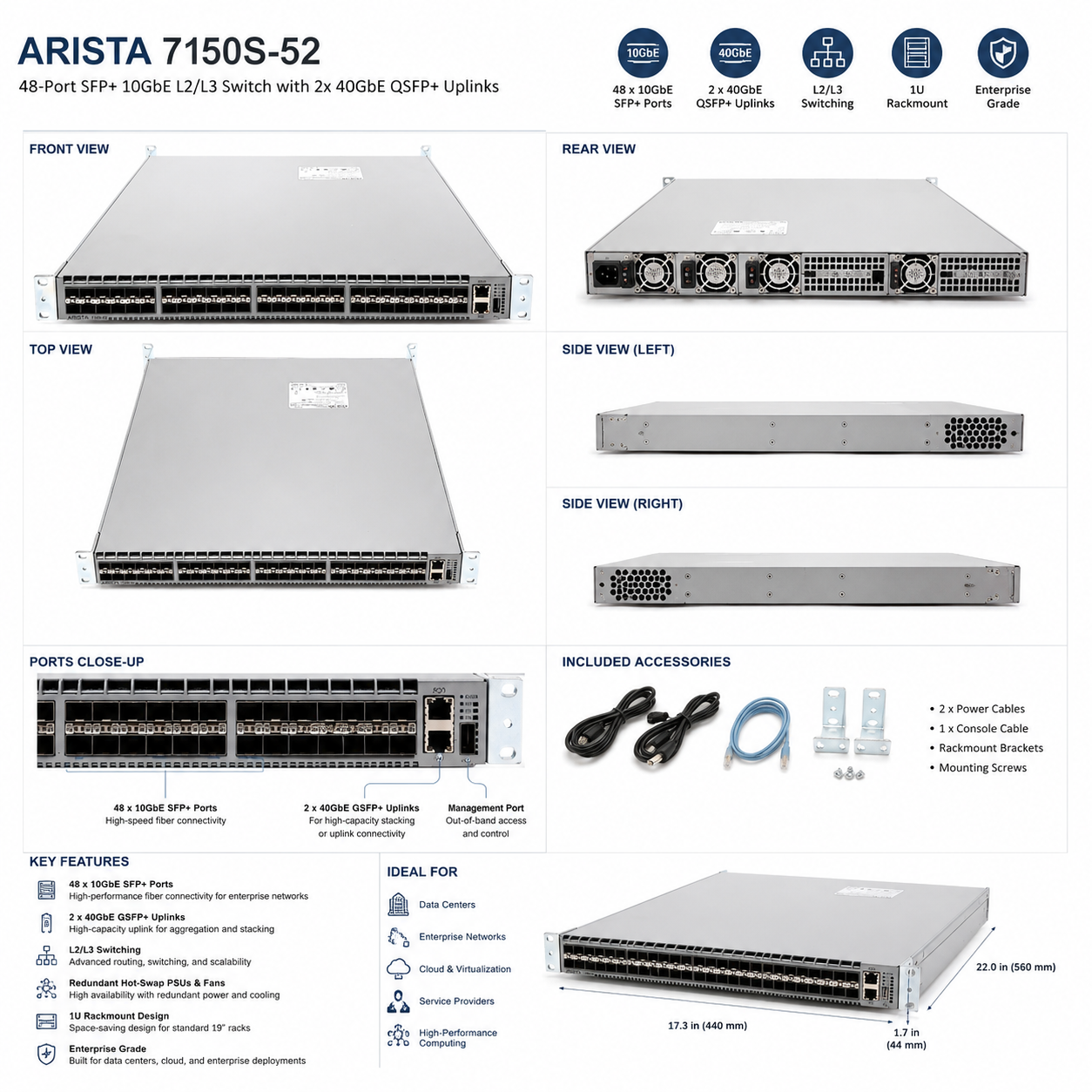 Arista 7150 Series Switch thumbnail 7