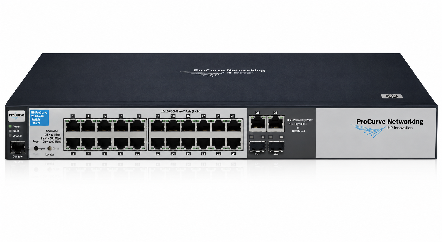 HP ProCurve 2810-24G Switch thumbnail 2