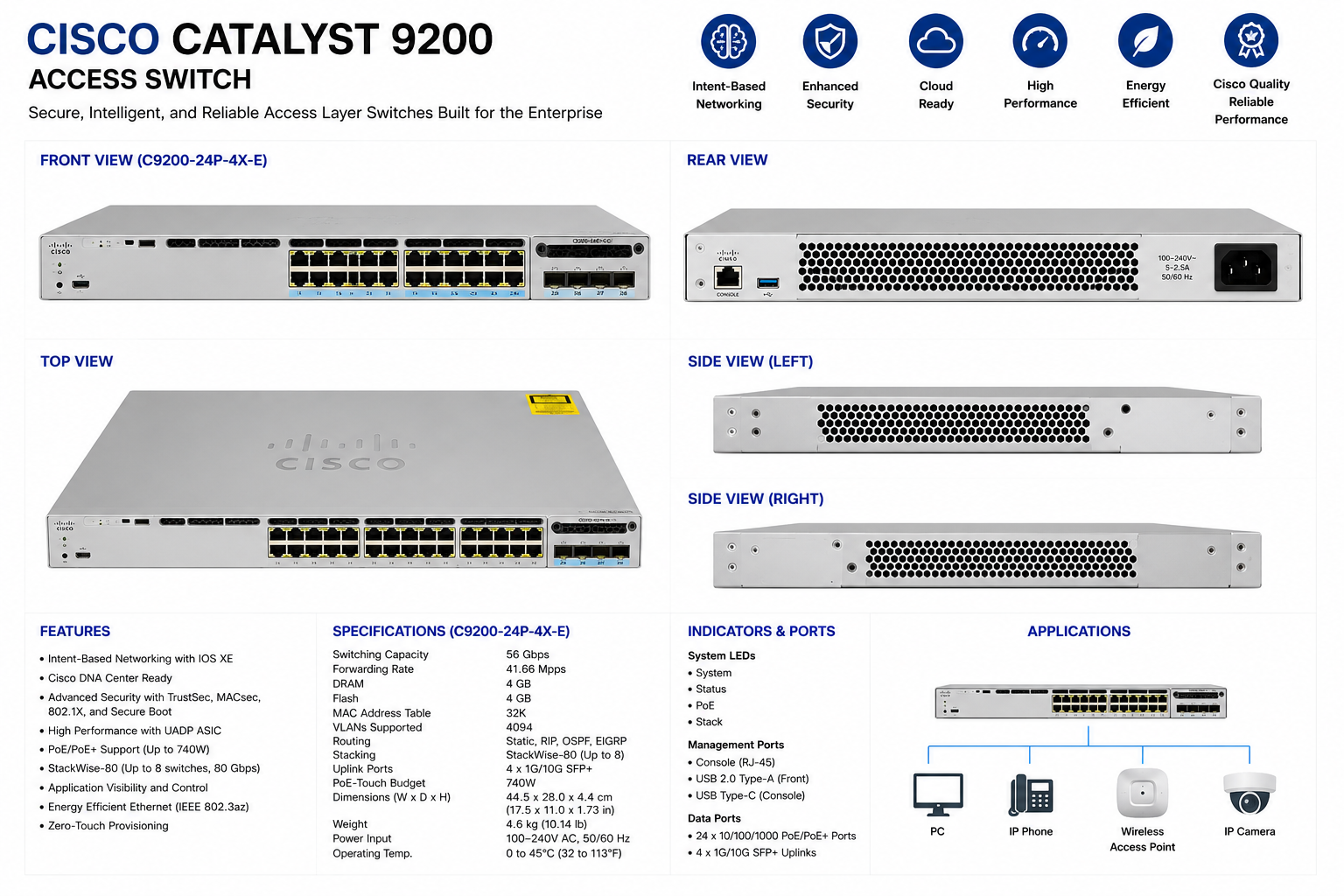 Cisco Catalyst 9200 Access Switch thumbnail 3