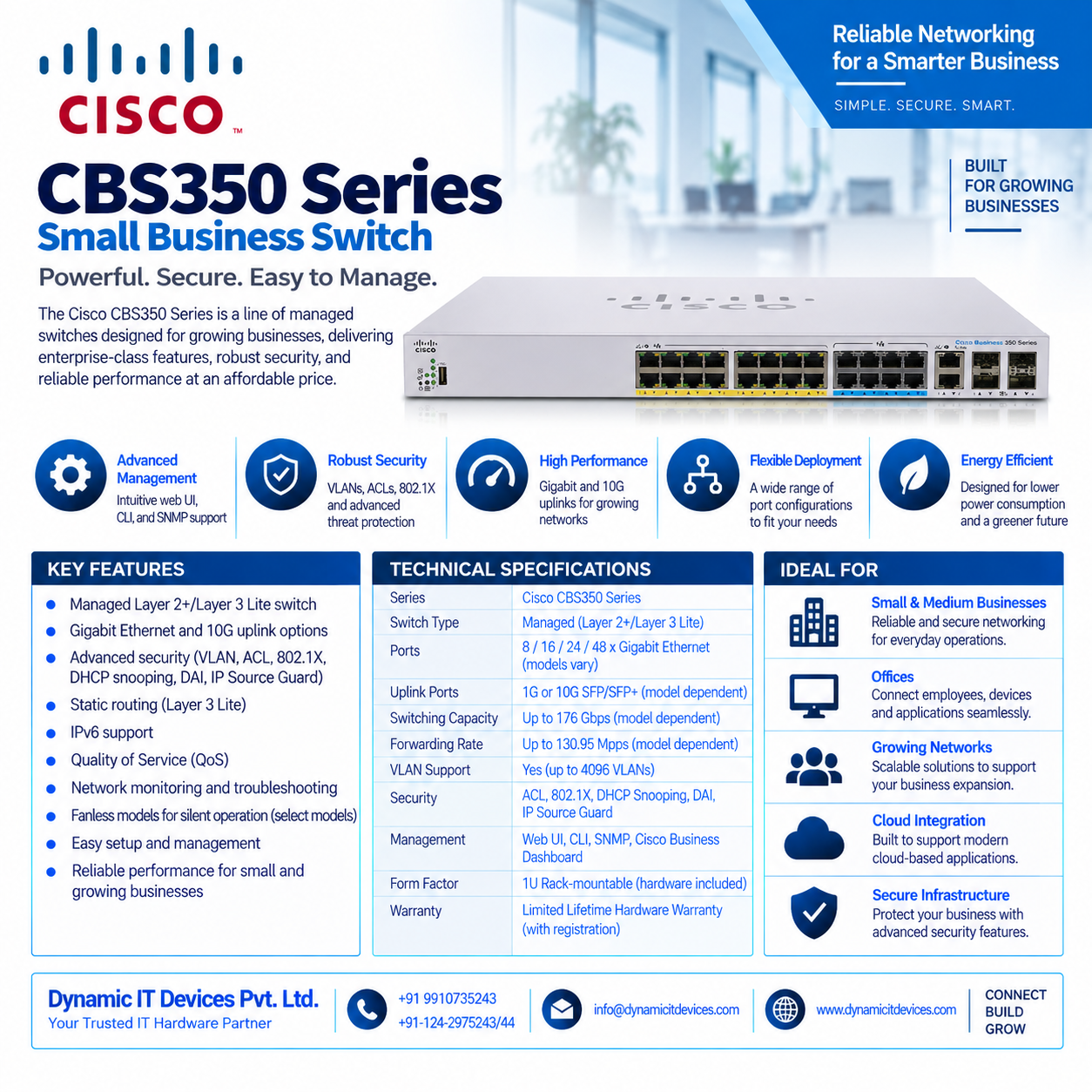 Cisco CBS350 Series Small Business Switch thumbnail 6