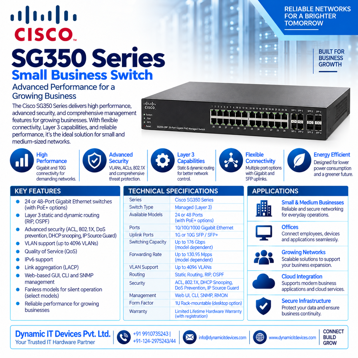 Cisco SG350 Series Small Business Switch thumbnail 6